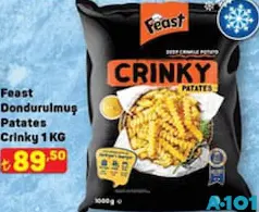 FEAST DONDURULMUŞ PATATES CRİNKY 1 KG